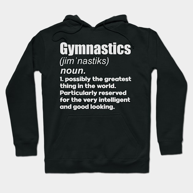Gymnastics girl coach gift Hoodie by SerenityByAlex